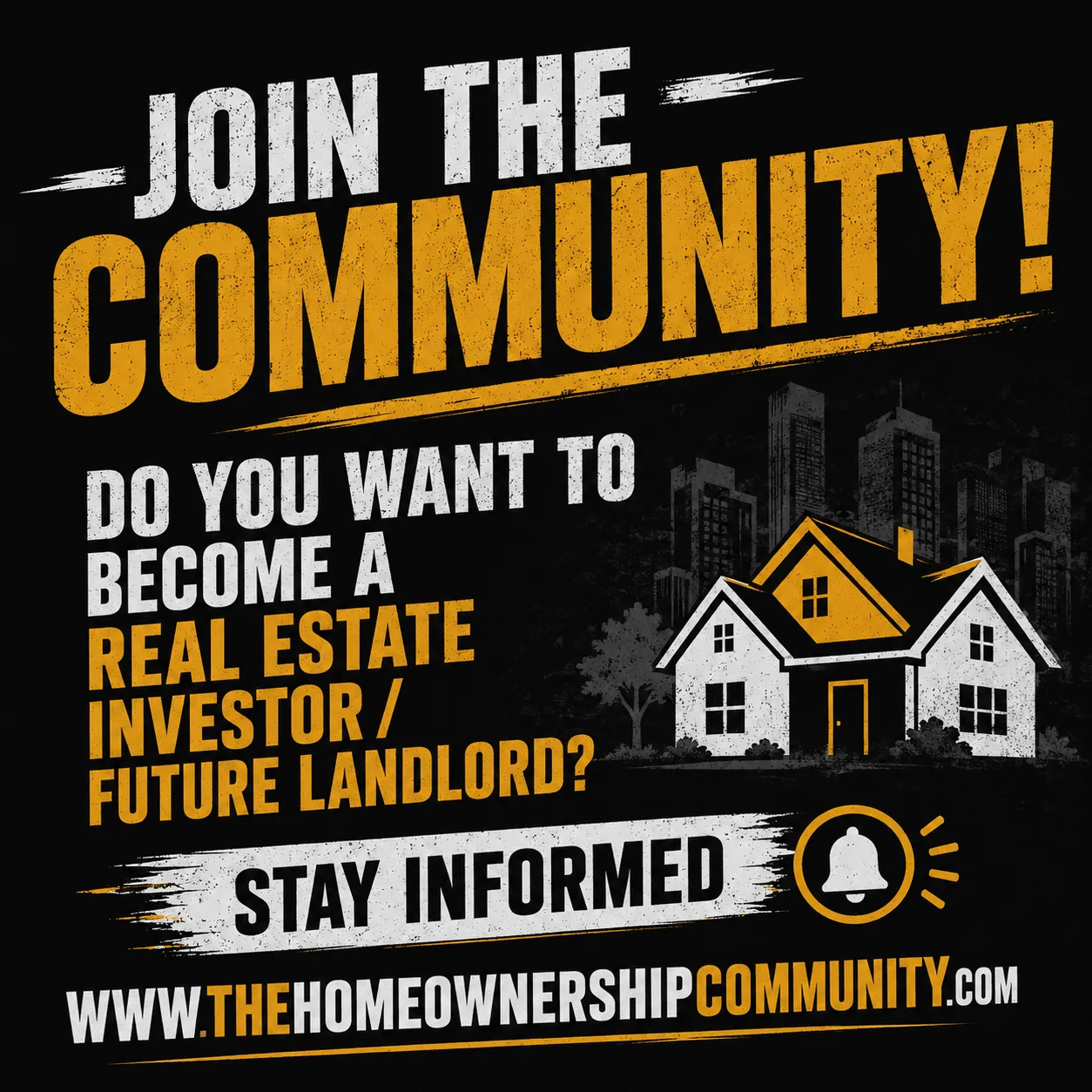 Join The Home Ownership Community - We Create Owners